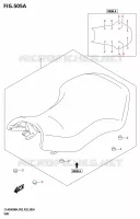 SEAT for Suzuki KINGQUAD 500 2024