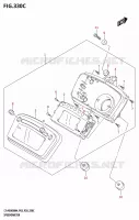 SPEEDOMETER (LT A500X:(P28)) for Suzuki KINGQUAD 500 2024