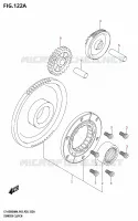 STARTER MOTOR CLUTCH for Suzuki KINGQUAD 500 2024