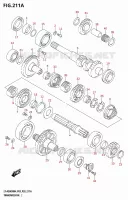 TRANSMISSION (2) for Suzuki KINGQUAD 500 2024