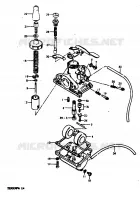 CARBURETOR for Suzuki TS-ER 50 1979
