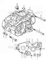 CRANKCASE for Suzuki TS-ER 125 1992