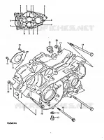 CRANKCASE for Suzuki TS-ER 250 1996