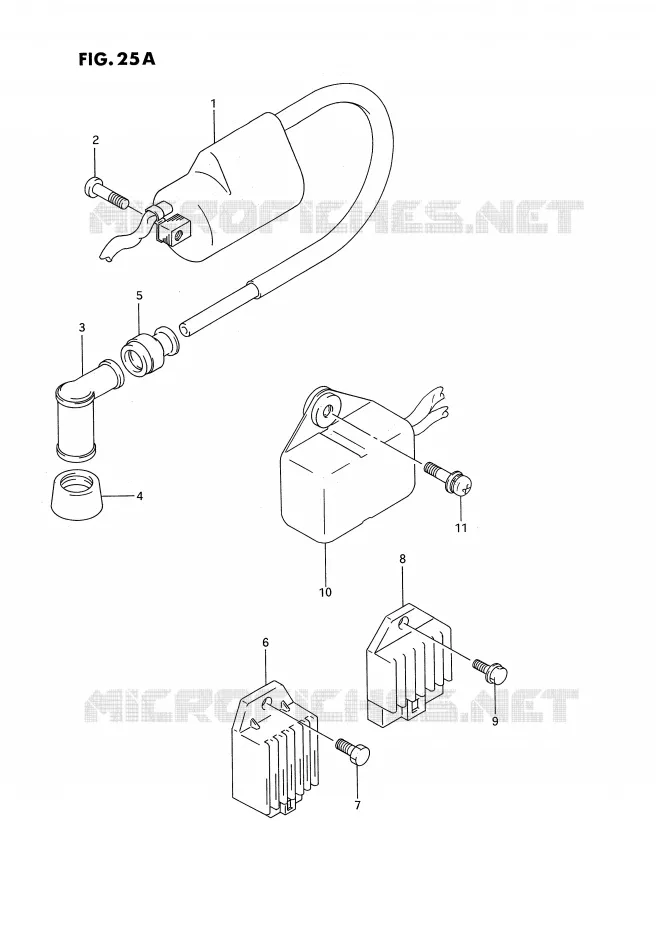 ELECTRICAL (MODEL N,MODEL P/R E24) Suzuki MOTO 185 TS-ER 1994  TS185ERR(E24)