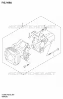 CRANKCASE for Suzuki QUADSPORT 50 2025