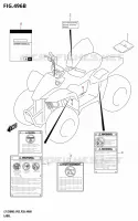 LABEL (P28) for Suzuki QUADSPORT 50 2025
