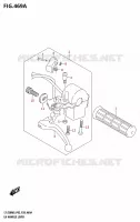 LEFT LEVER   HANDGRIP for Suzuki QUADSPORT 50 2025