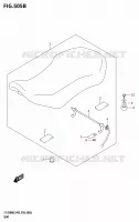 SEAT (P28) for Suzuki QUADSPORT 50 2025