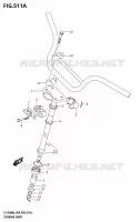 STEERING COLUMN for Suzuki QUADSPORT 50 2025