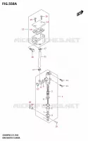 REAR BRAKE MASTER CYLINDER for Suzuki GSX 800 2025