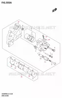 REAR CALIPER for Suzuki GSX 800 2025