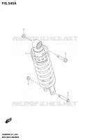 REAR SHOCK ABSORBER for Suzuki GSX 800 2025