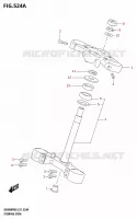 STEERING COLUMN for Suzuki GSX 800 2025