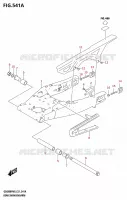 SWINGARM for Suzuki GSX 800 2025