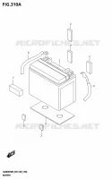 BATTERY for Suzuki GSX 800 2025