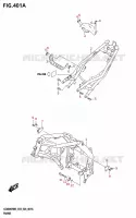FRAME for Suzuki GSX 800 2025