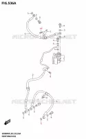 FRONT BRAKE HOSE for Suzuki GSX 800 2025