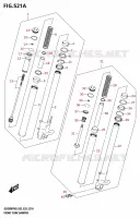 FRONT FORK for Suzuki GSX 800 2025