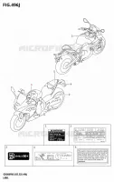 LABEL (E33) for Suzuki GSX 800 2025