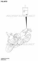 MANUAL   TOOLS (E03,E33) for Suzuki GSX 800 2025
