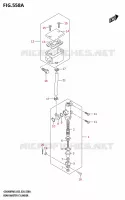 REAR BRAKE MASTER CYLINDER for Suzuki GSX 800 2025