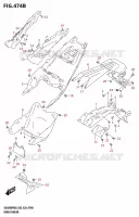 REAR FENDER for Suzuki GSX 800 2025