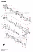 TRANSMISSION for Suzuki GSX 800 2025