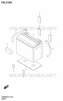 BATTERY for Suzuki GSX 800 2025