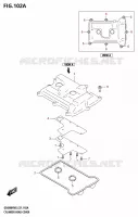 CYLINDER HEAD COVER for Suzuki GSX 800 2025