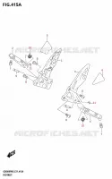 FOOTREST for Suzuki GSX 800 2025