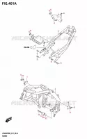 FRAME for Suzuki GSX 800 2025