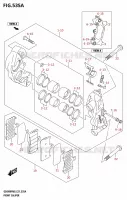 FRONT CALIPER for Suzuki GSX 800 2025