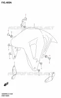 FRONT FENDER for Suzuki GSX 800 2025