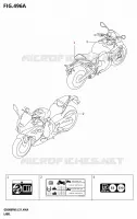 LABEL for Suzuki GSX 800 2025