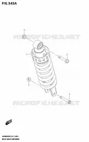 REAR SHOCK ABSORBER for Suzuki GSX 800 2025