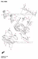 THROTTLE BODY for Suzuki GSX 800 2025