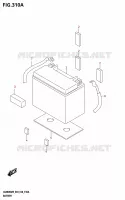 BATTERY for Suzuki GSX 800 2025