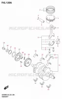 CRANKSHAFT for Suzuki GSX 800 2025