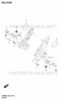 FOOTREST for Suzuki GSX 800 2025