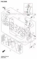 FRONT CALIPER for Suzuki GSX 800 2025