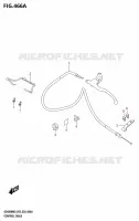 HANDLEBAR   CABLES for Suzuki GSX 800 2025