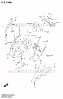 HEADLAMP HOUSING for Suzuki GSX 800 2025