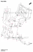 RADIATOR HOSE   EXPANSION TANK for Suzuki GSX 800 2025