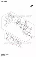 REAR CALIPER for Suzuki GSX 800 2025