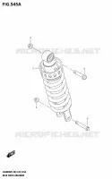 REAR SHOCK ABSORBER for Suzuki GSX 800 2025