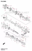 TRANSMISSION for Suzuki GSX 800 2025
