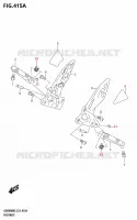 FOOTREST for Suzuki GSX 800 2025