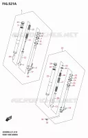 FRONT FORK for Suzuki GSX 800 2025