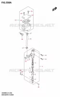 REAR BRAKE MASTER CYLINDER for Suzuki GSX 800 2025
