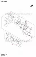 REAR CALIPER for Suzuki GSX 800 2025